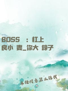 BOSS來襲：杠上無良小嬌妻