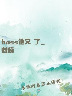 boss他又來了
