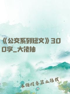 《公交系列短文》300字