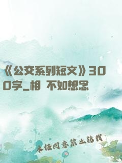 《公交系列短文》300字
