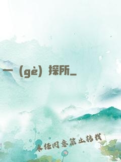 一個(gè)偵探所