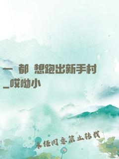一個都別想跑出新手村