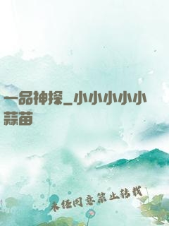 一品神探