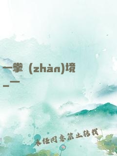 一拳戰(zhàn)境