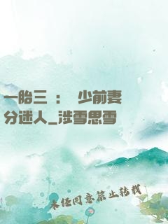 一胎三寶：陸少前妻過分迷人