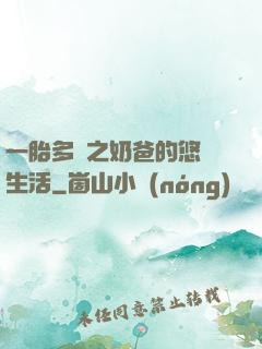 一胎多寶之奶爸的悠閑生活
