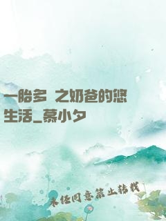 一胎多寶之奶爸的悠閑生活