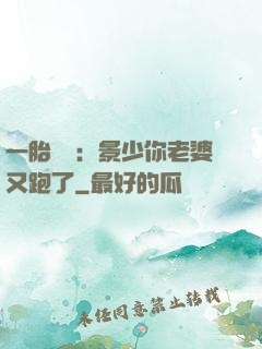 一胎雙寶：景少你老婆又跑了