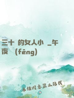 三十歲的女人小說