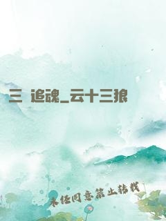 三槍追魂