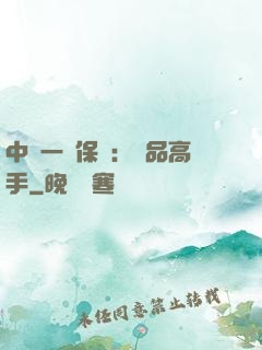 中華一號保鏢：極品高手