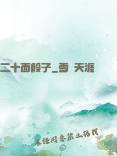 二十面骰子