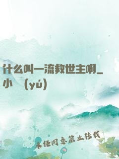 什么叫一流救世主啊