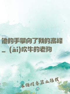 他的手攀向了我的高峰