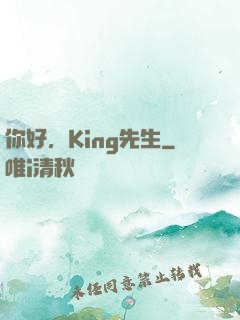 你好，King先生