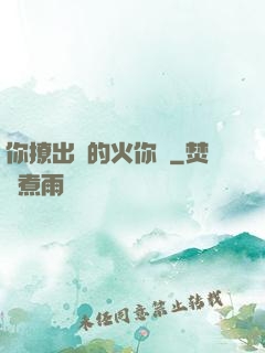 你撩出來的火你滅