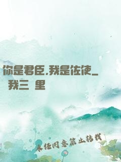 你是君臣,我是佐使