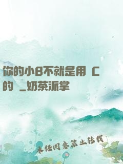 你的小B不就是用來C的嗎