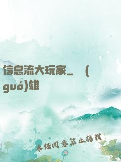 信息流大玩家