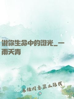 做你生命中的微光