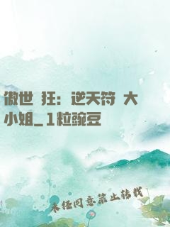 傲世輕狂：逆天符師大小姐