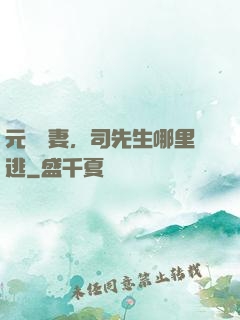 元氣嬌妻，司先生哪里逃