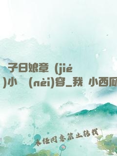 兒子日娘章節(jié)小說內(nèi)容