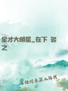 全才大明星