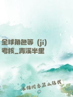 全球角色等級(jí)考核