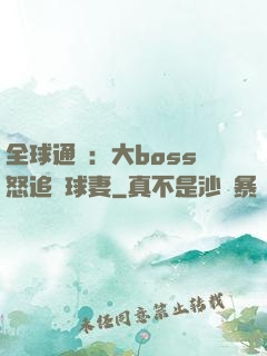 全球通緝：大boss怒追帶球妻