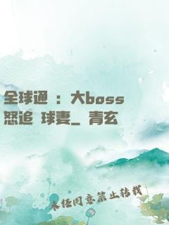 全球通緝：大boss怒追帶球妻