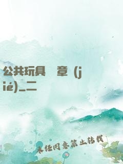 公共玩具閱讀章節(jié)