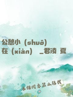 公憩小說(shuō)在線(xiàn)閱讀