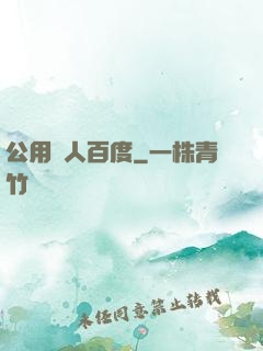 公用愛人百度