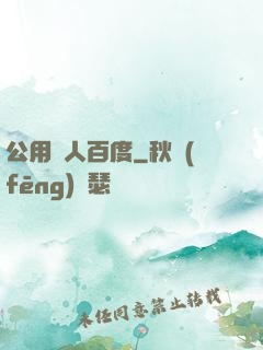 公用愛人百度