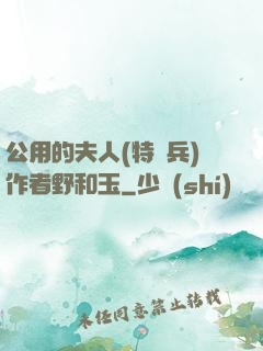 公用的夫人(特種兵)作者野和玉