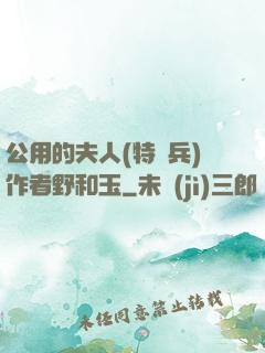 公用的夫人(特種兵)作者野和玉