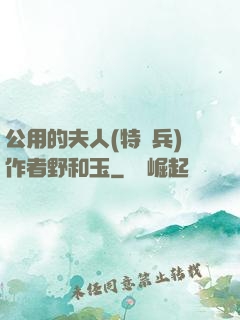 公用的夫人(特種兵)作者野和玉