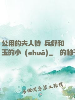 公用的夫人特種兵野和玉的小說(shuō)