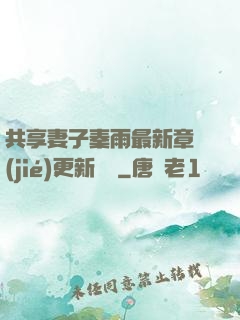共享妻子秦雨最新章節(jié)更新時間