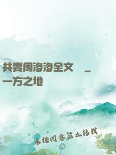共妻周洛洛全文閱讀