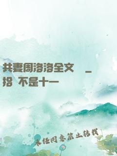 共妻周洛洛全文閱讀