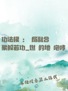功法模擬：開局融合龍象般若功
