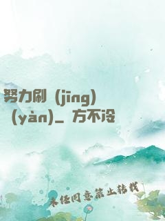努力刷經(jīng)驗(yàn)