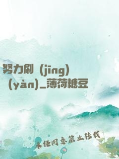 努力刷經(jīng)驗(yàn)