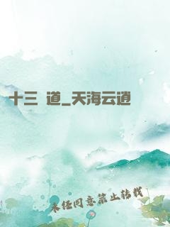 十三劍道