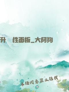 升級屬性面板