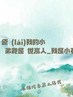 原來(lái)我的小師弟竟是絕世高人