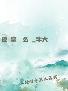 原來掌門這么強
