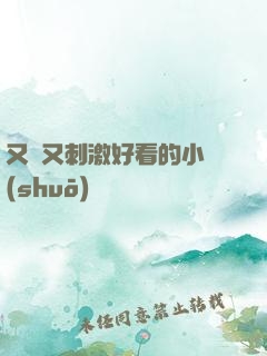 又黃又刺激好看的小說(shuō)